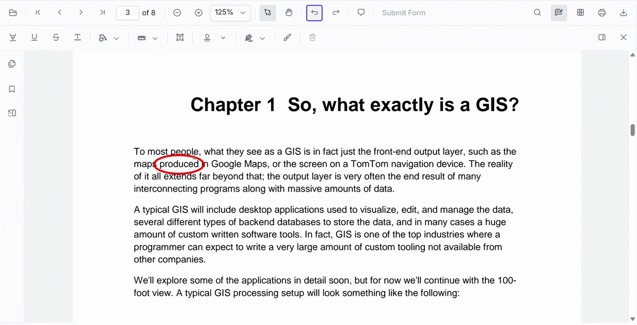 Deleting annotation using the context menu in JavaScript PDF Viewer
