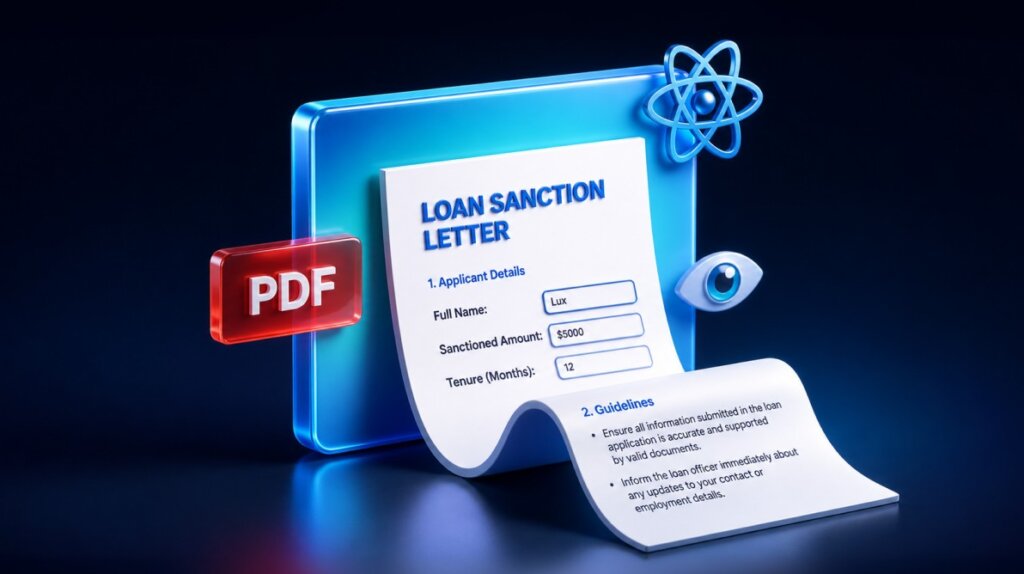 How to Build a Loan Document Workflow Using an Embedded React PDF Viewer