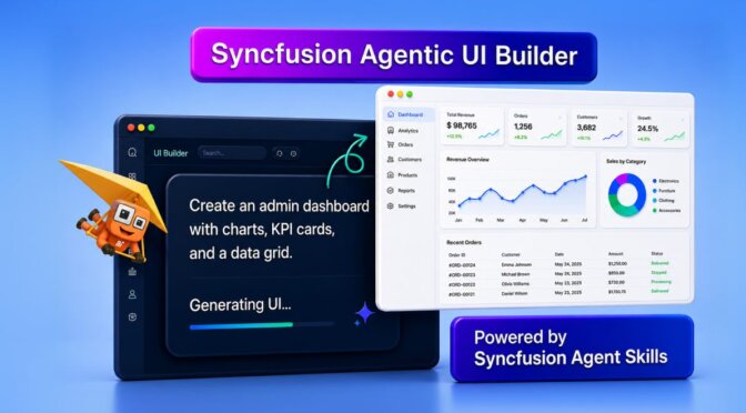 The Evolution of Syncfusion UI Builder with Agent Skills