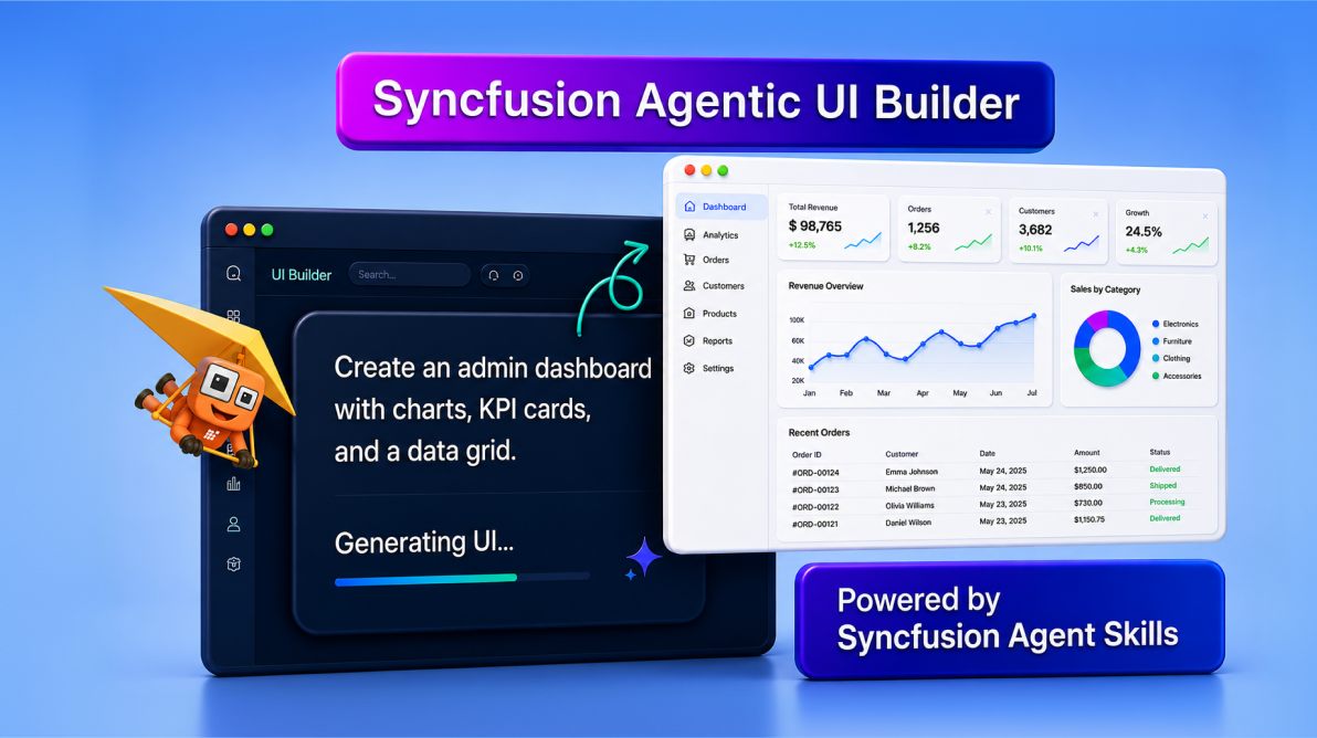 The Evolution of Syncfusion UI Builder with Agent Skills