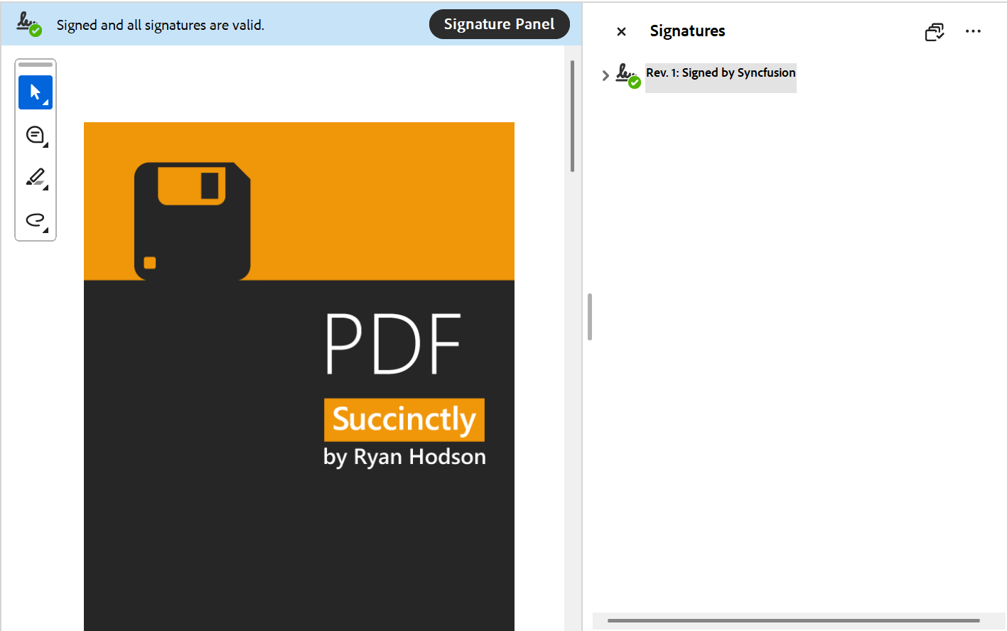 Digitally signed PDF with .NET PDF Library