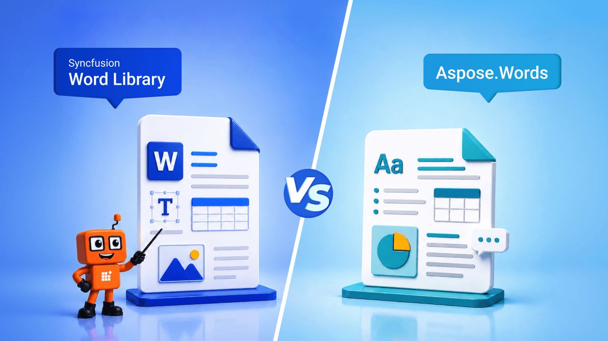 Syncfusion Word Library vs. Aspose.Words: Which .NET Word Library Is Better for Your Application