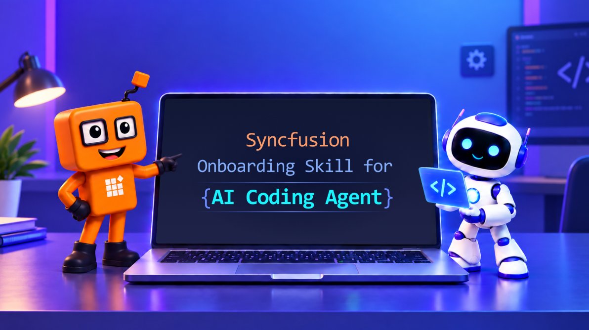 Set Up Syncfusion for Your AI Coding Agent with One Prompt