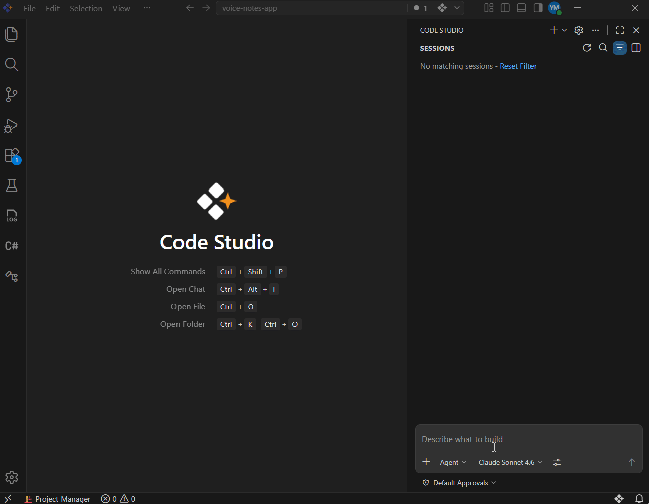 Using Headroom and Caveman in Syncfusion Code Studio