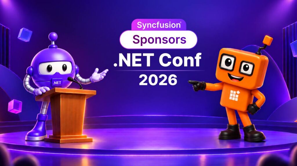 Join Syncfusion at .NET CONF 2026!