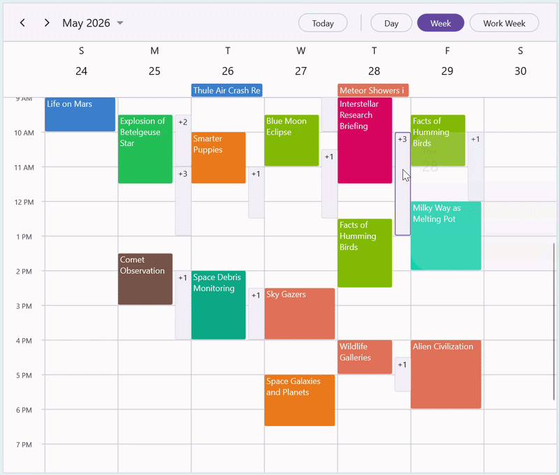 Limit concurrent appointments