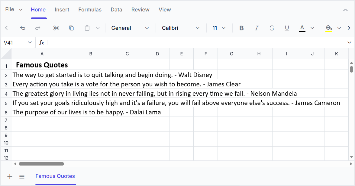 Text overflow support in Spreadsheet Editor