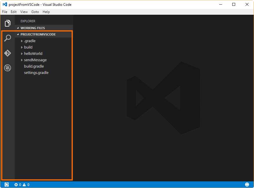 Running Gradle From Visual Studio Code - Gradle Succinctly Ebook