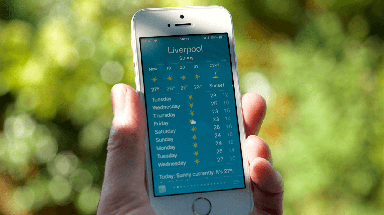 A Better Weather App with Xamarin Charts