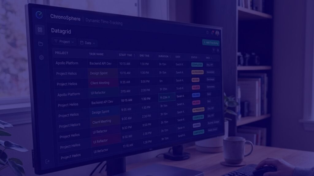 Boris P. Builds a Dynamic Time‑Tracking App Using Syncfusion .NET MAUI DataGrid