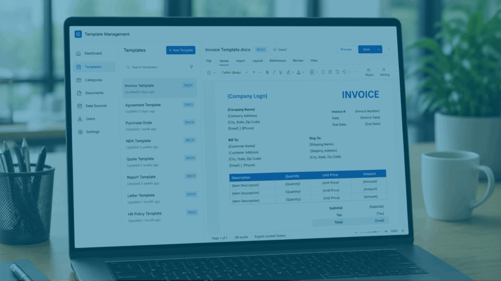 LSI streamlines Template management with Syncfusion DOCX Editor