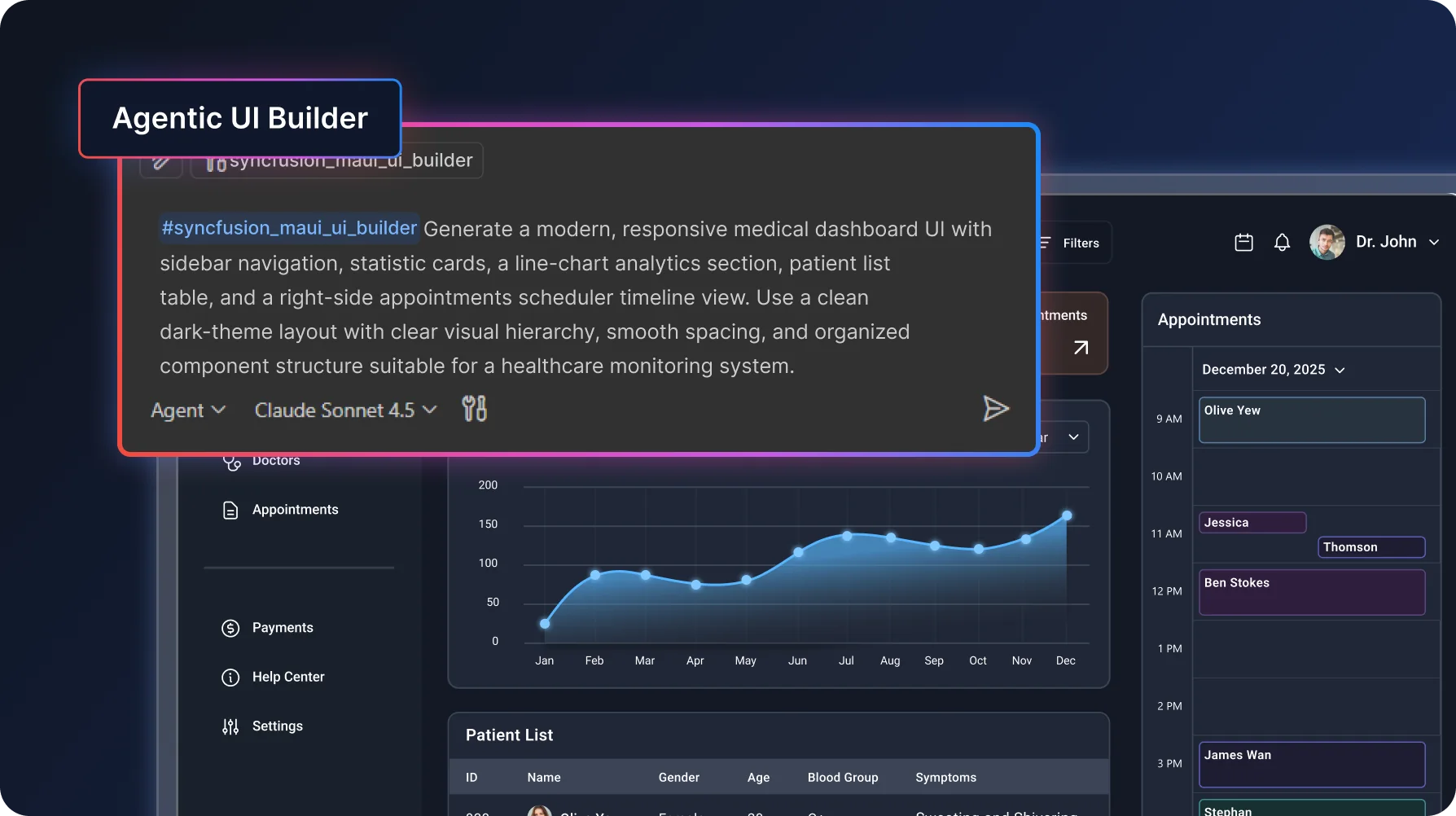 Agentic UI Builder