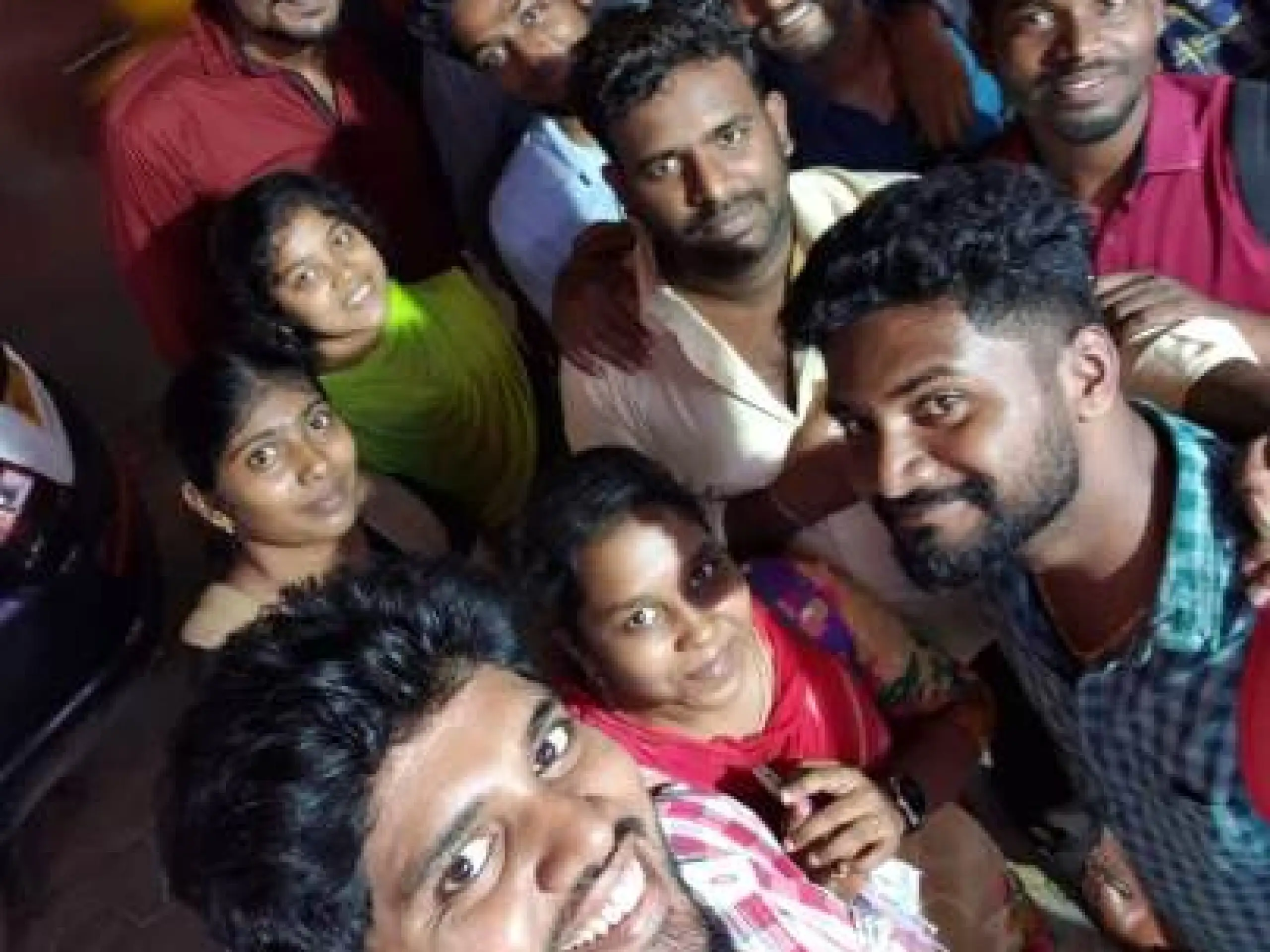 Gangadhar anandavel with office friends