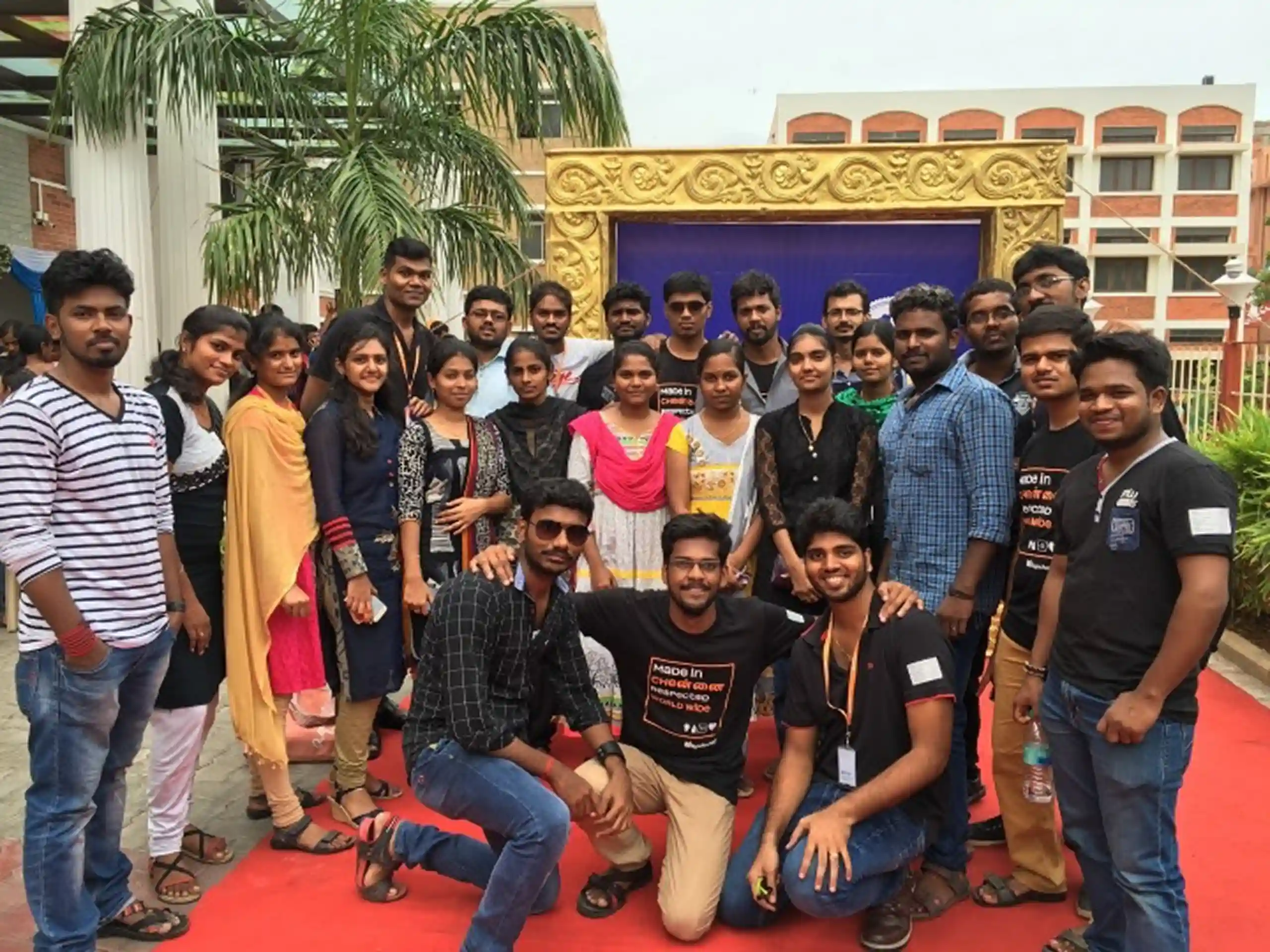 Gangadhar anandavel with team