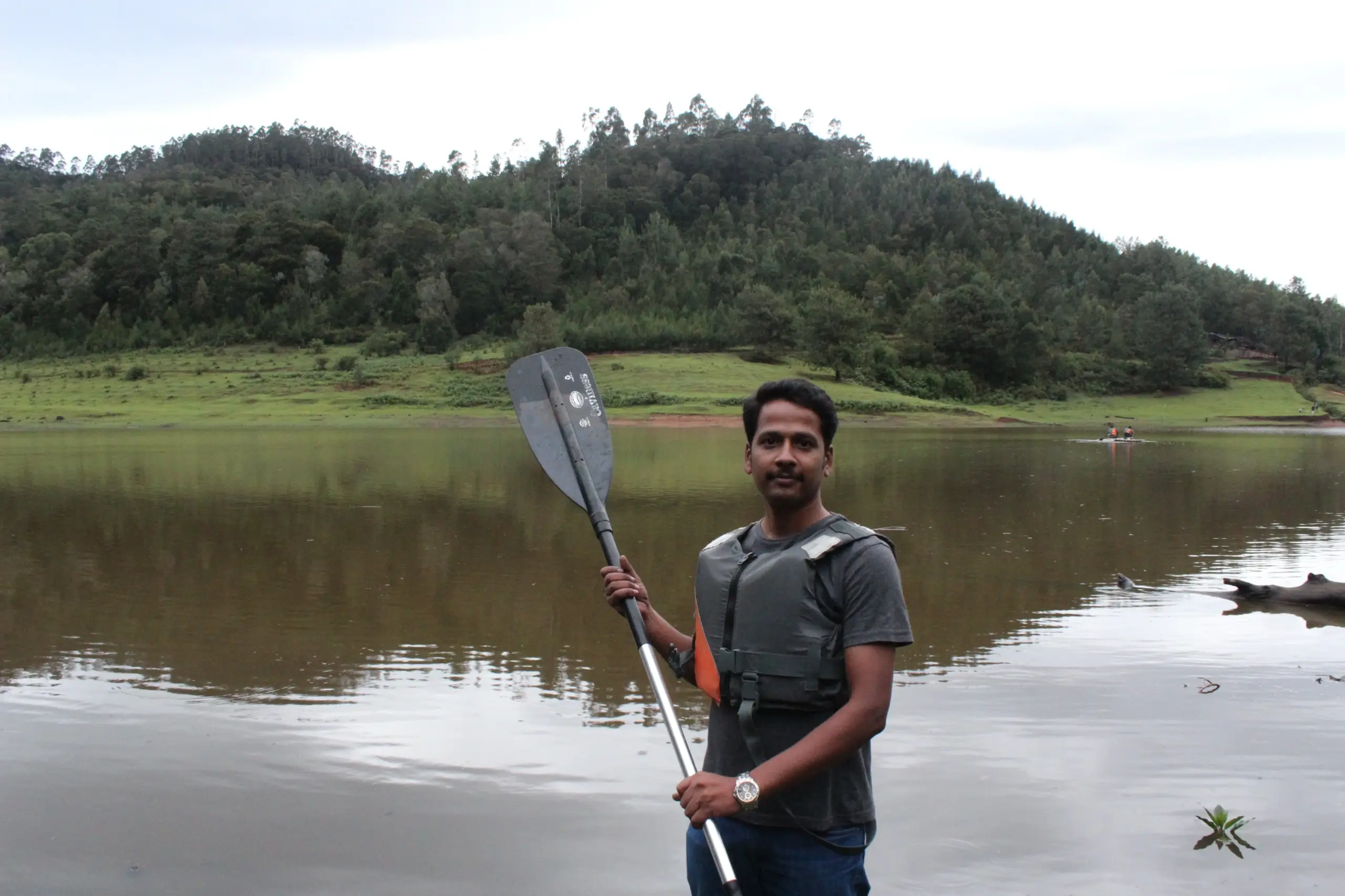 Arulraj Aboorvasamy at a Lake View
