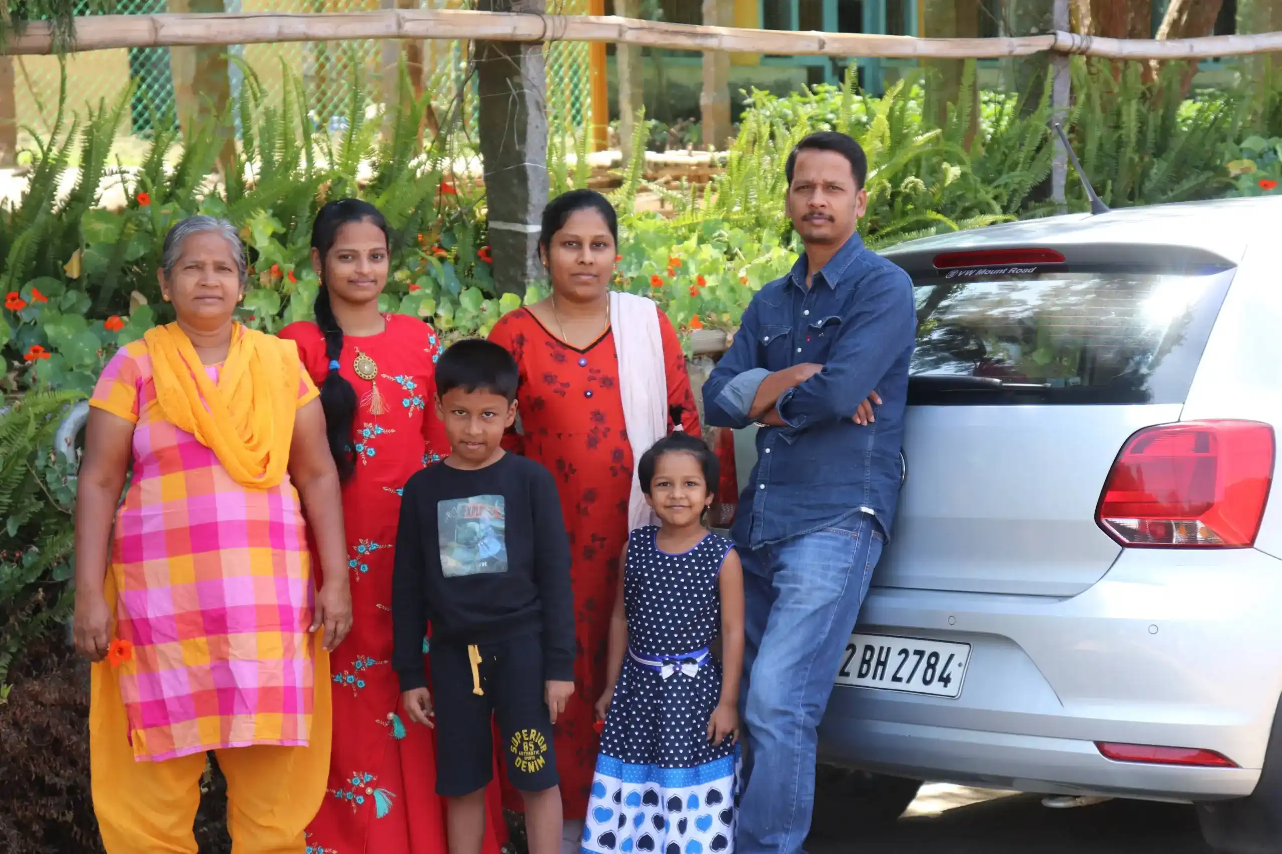 Arulraj Aboorvasamy with Family
