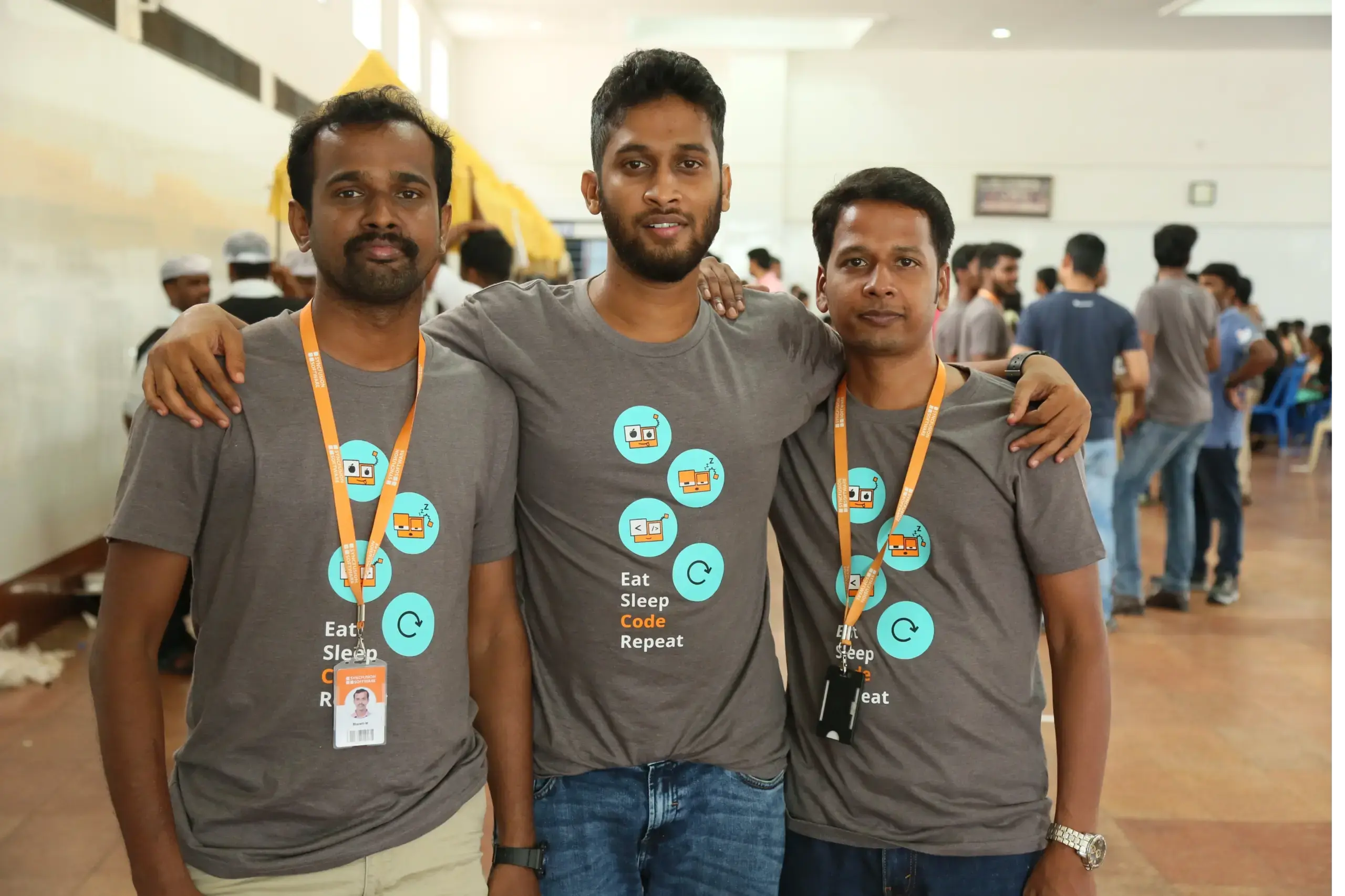 Arulraj Aboorvasamy with Office Colleagues