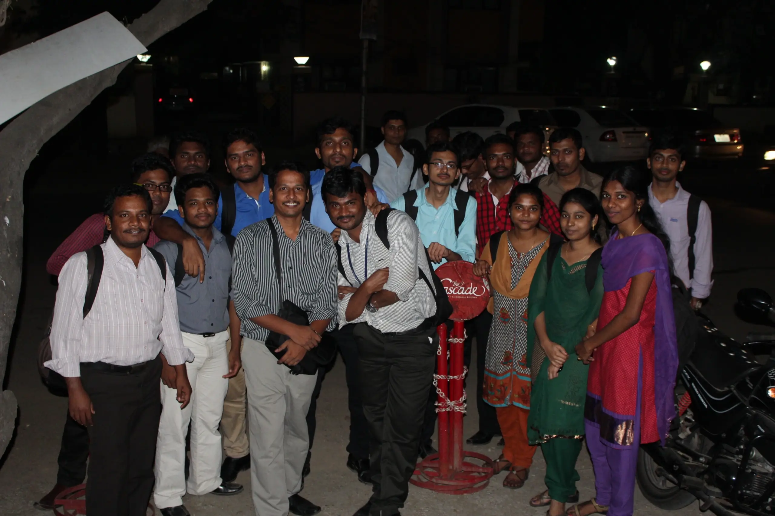 Arulraj Aboorvasamy with Office Friends Group