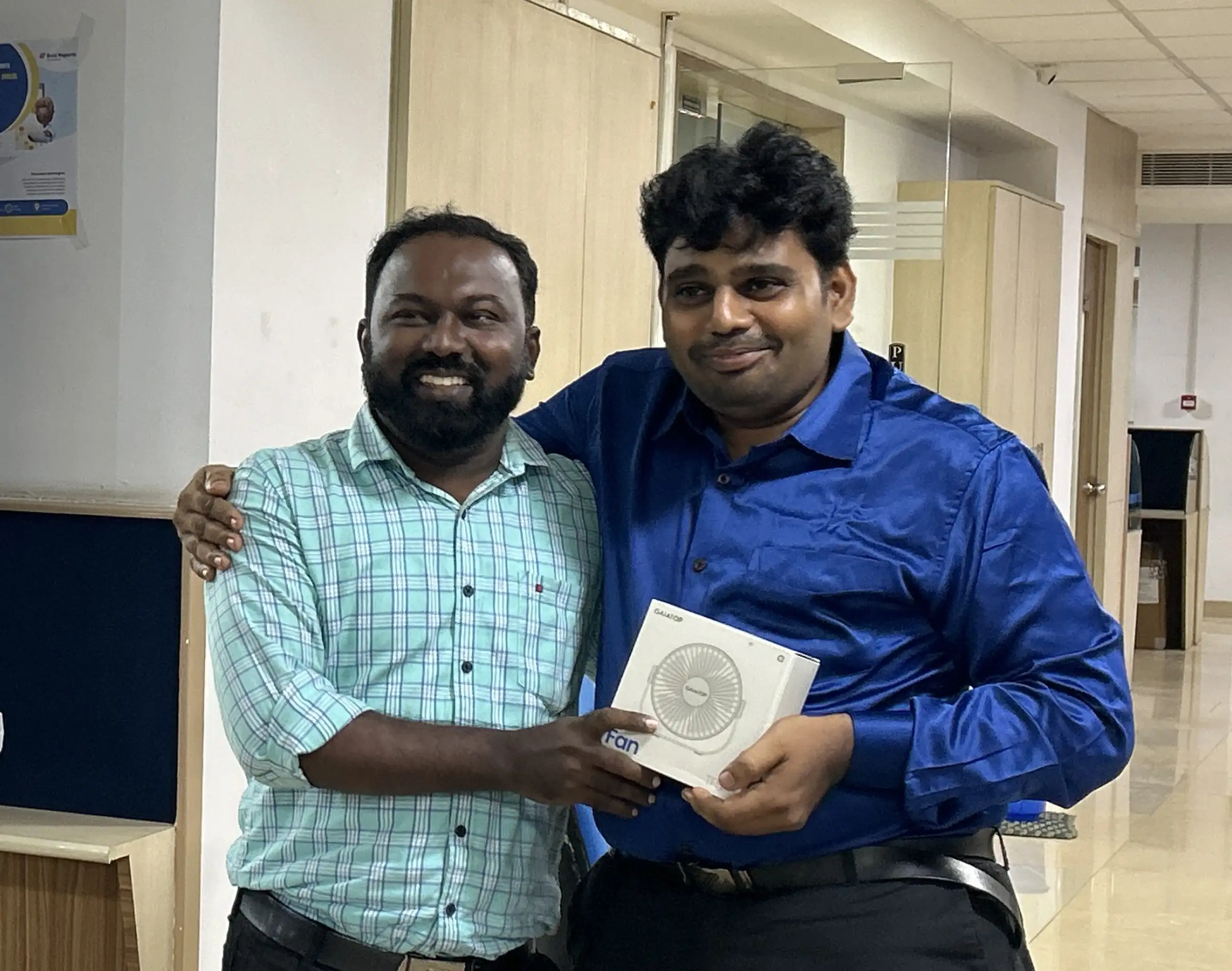 Arun Amuthakani with Friend