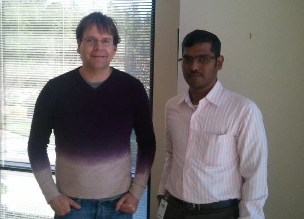 Balaji with stephan