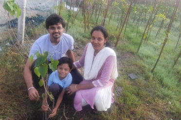 Baskaran Sethurajan with family
