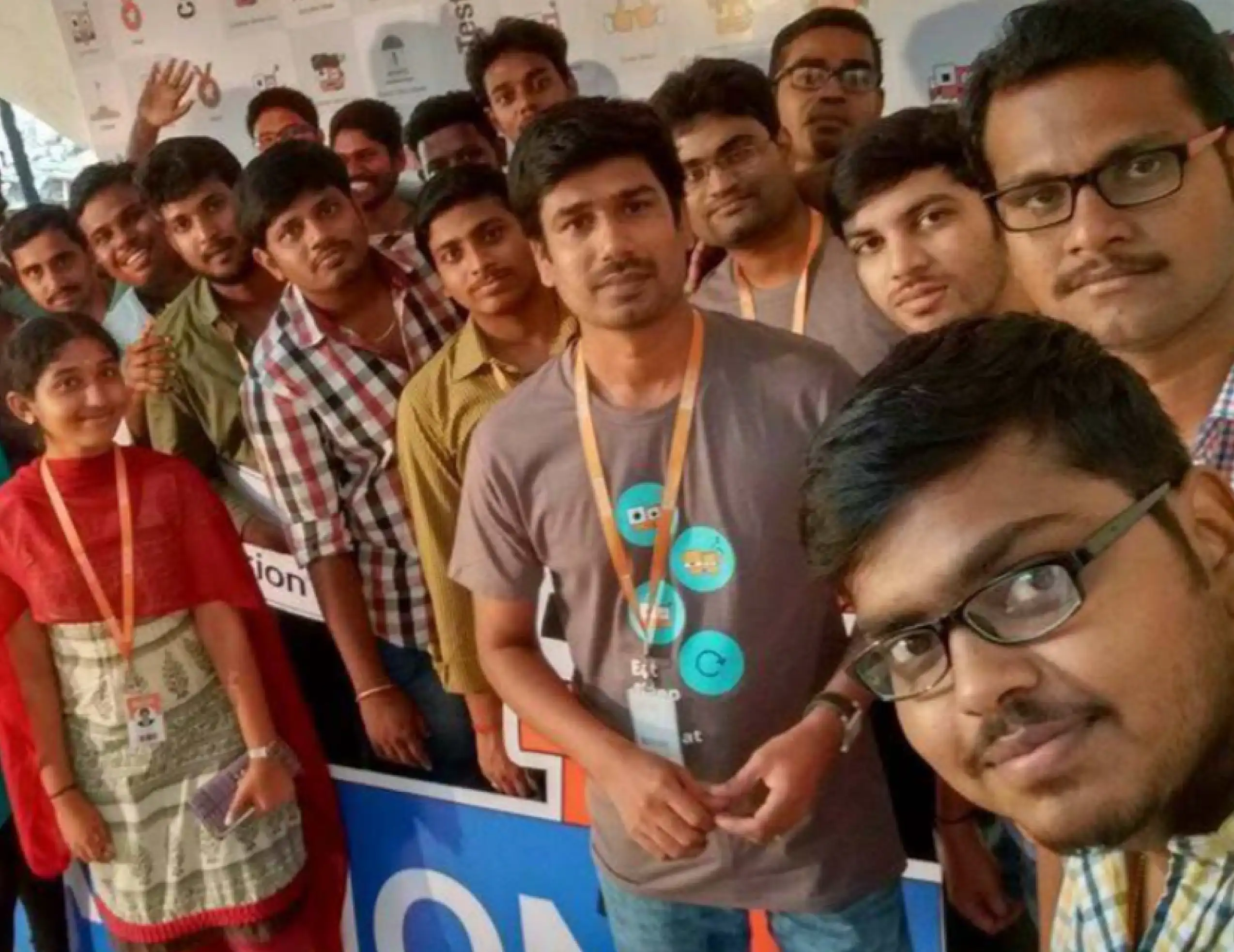 Boomigha Velayutham Team at Syncfusion Day