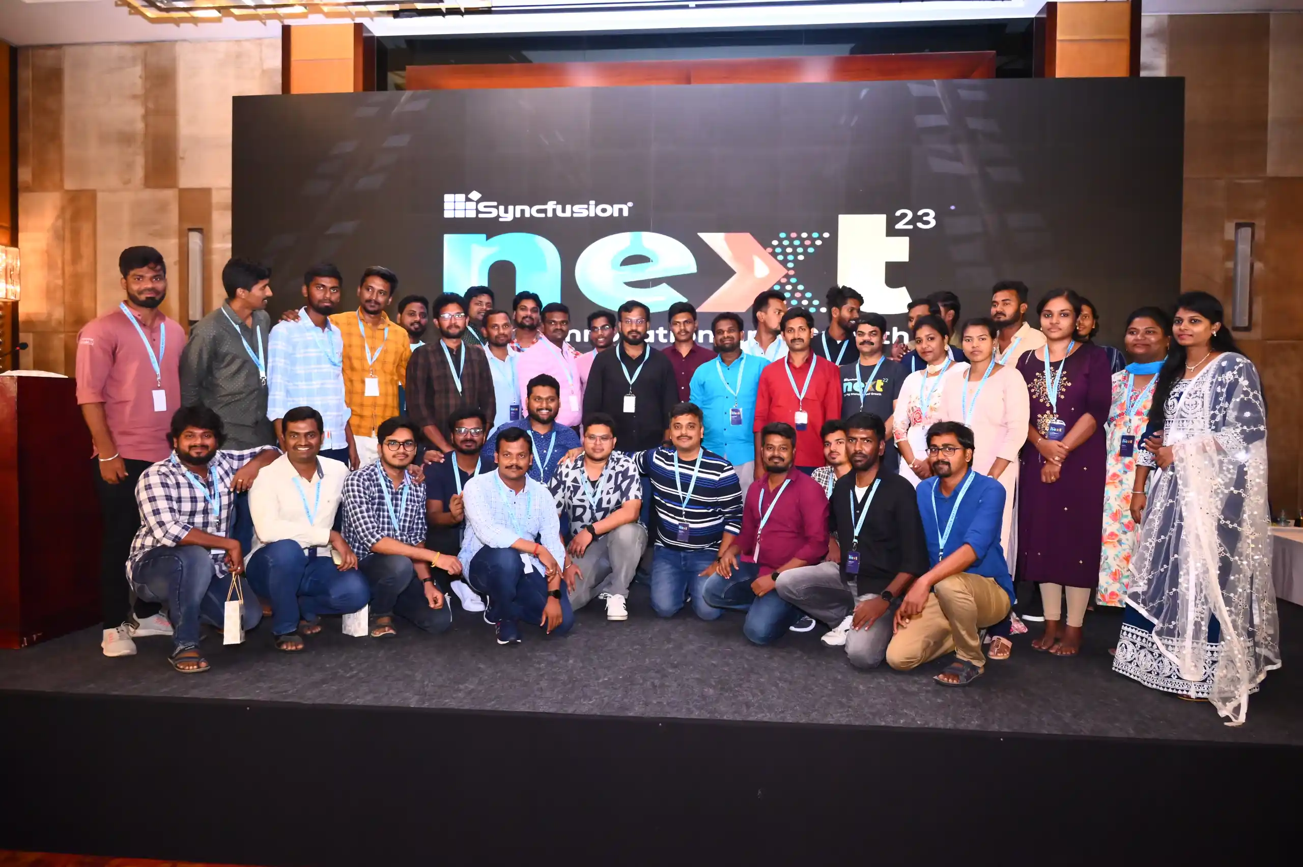 Chinnu Muniyappan Team at NEXT Event