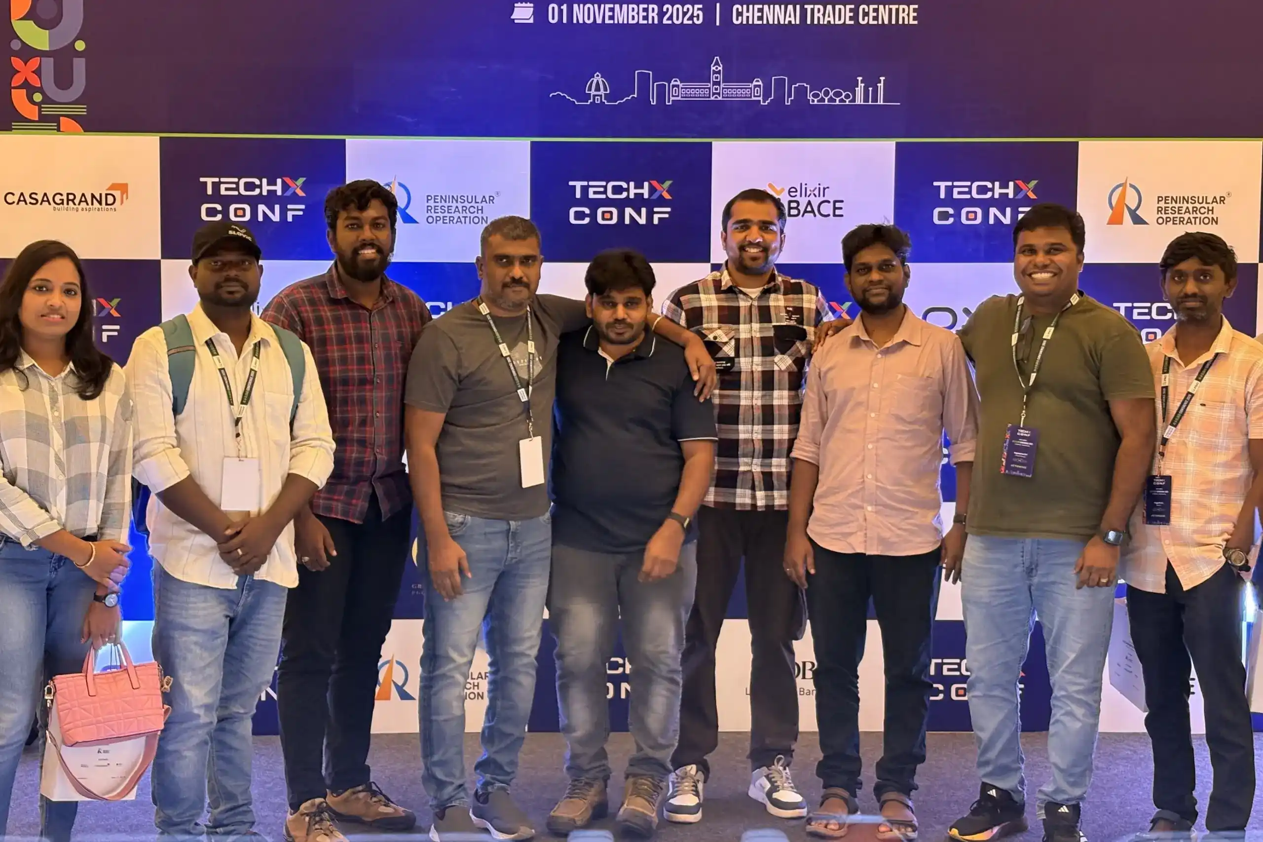 Christopher Issac Sunder Kanagaraj Team at NEXT Event