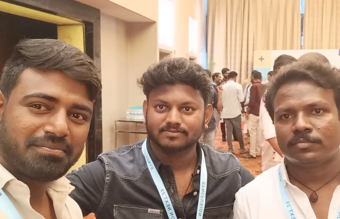 Ganesan Rengasamy with Colleagues