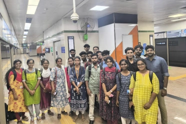 Ganeshwari ganesan with team