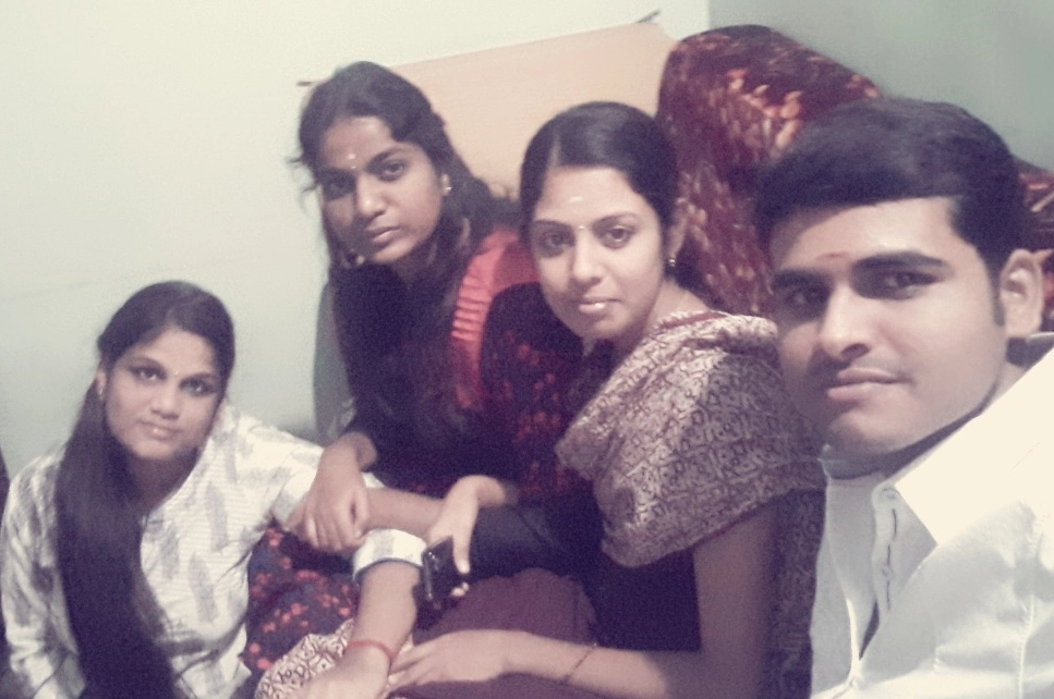 Gobalakrishnan with his family
