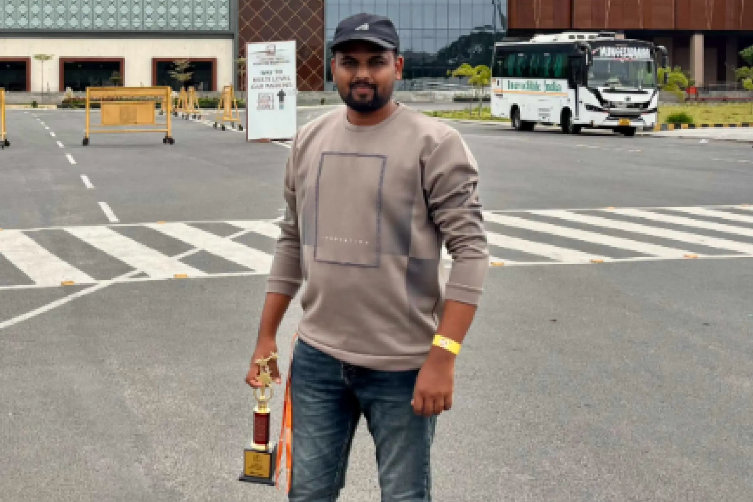 Gowtham Murugan at Crosswalk