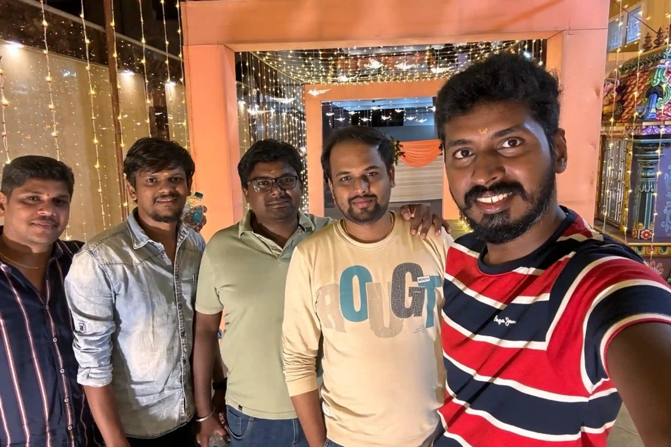 Gowtham Murugan Friends Selfie