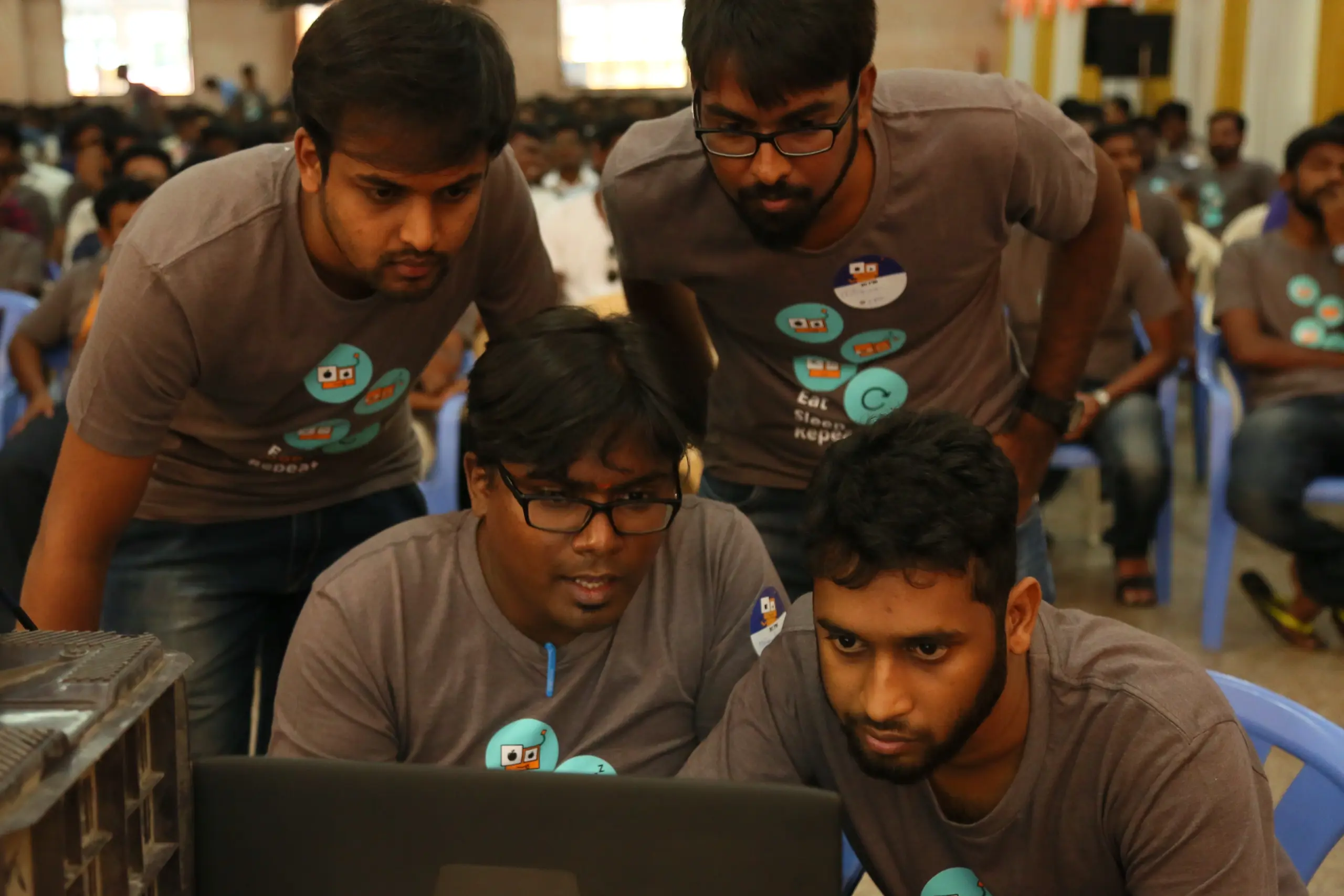 Gowtham Murugan with Colleagues