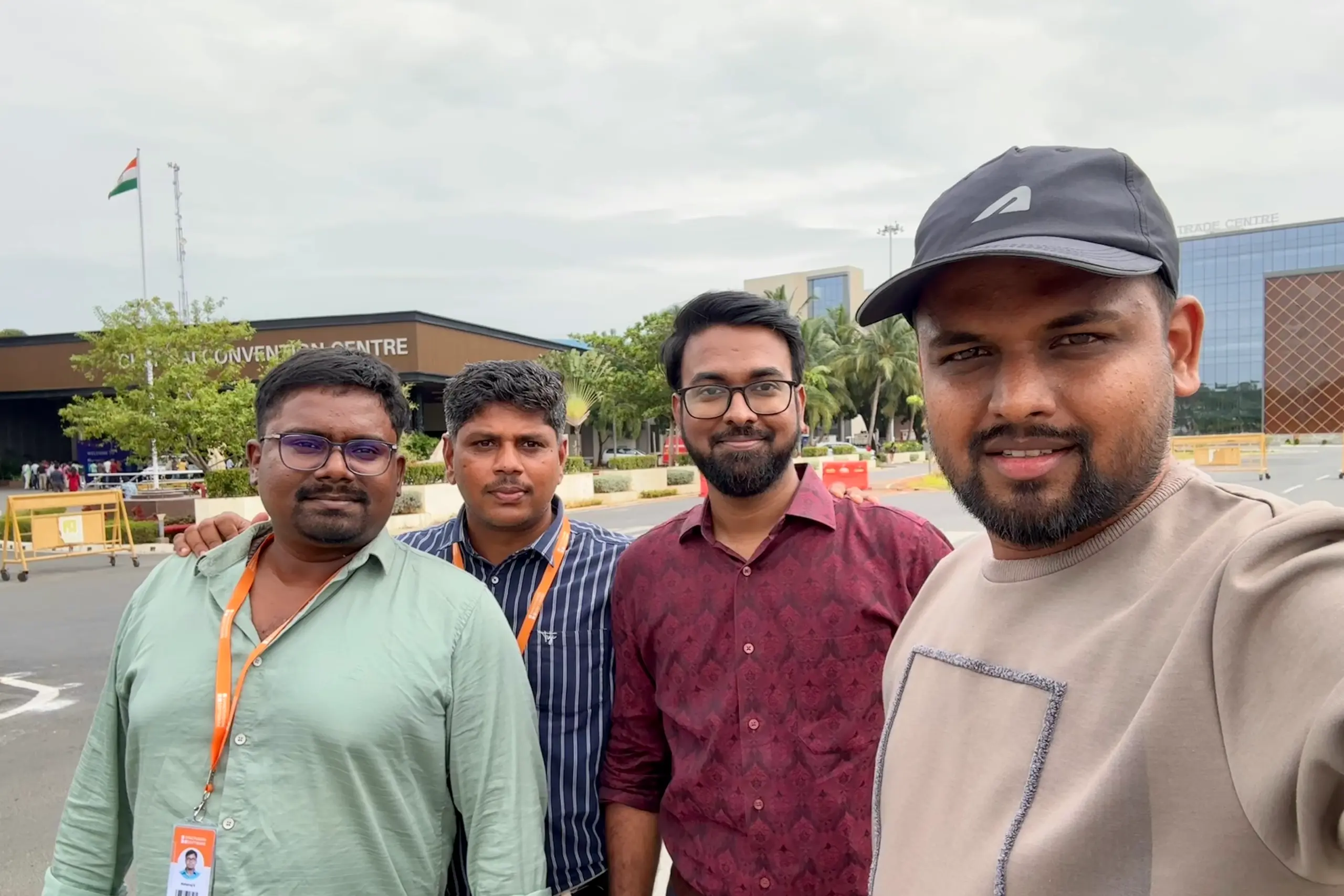 Gowtham Murugan with Friends