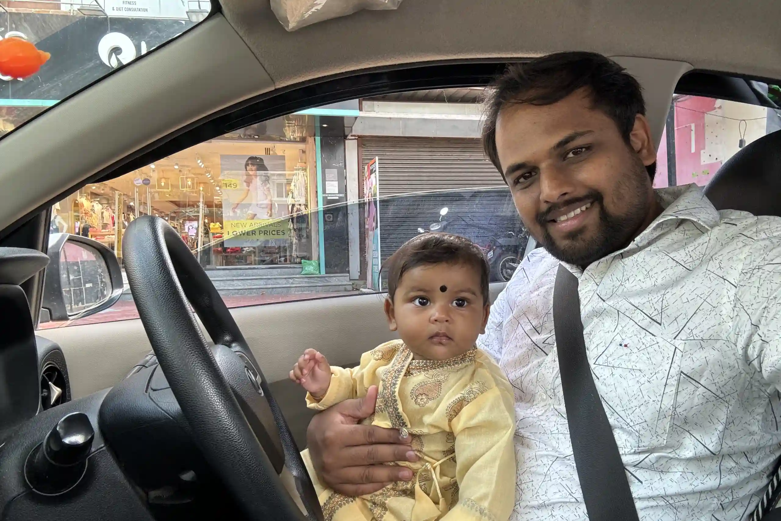 Gowtham Murugan with Son