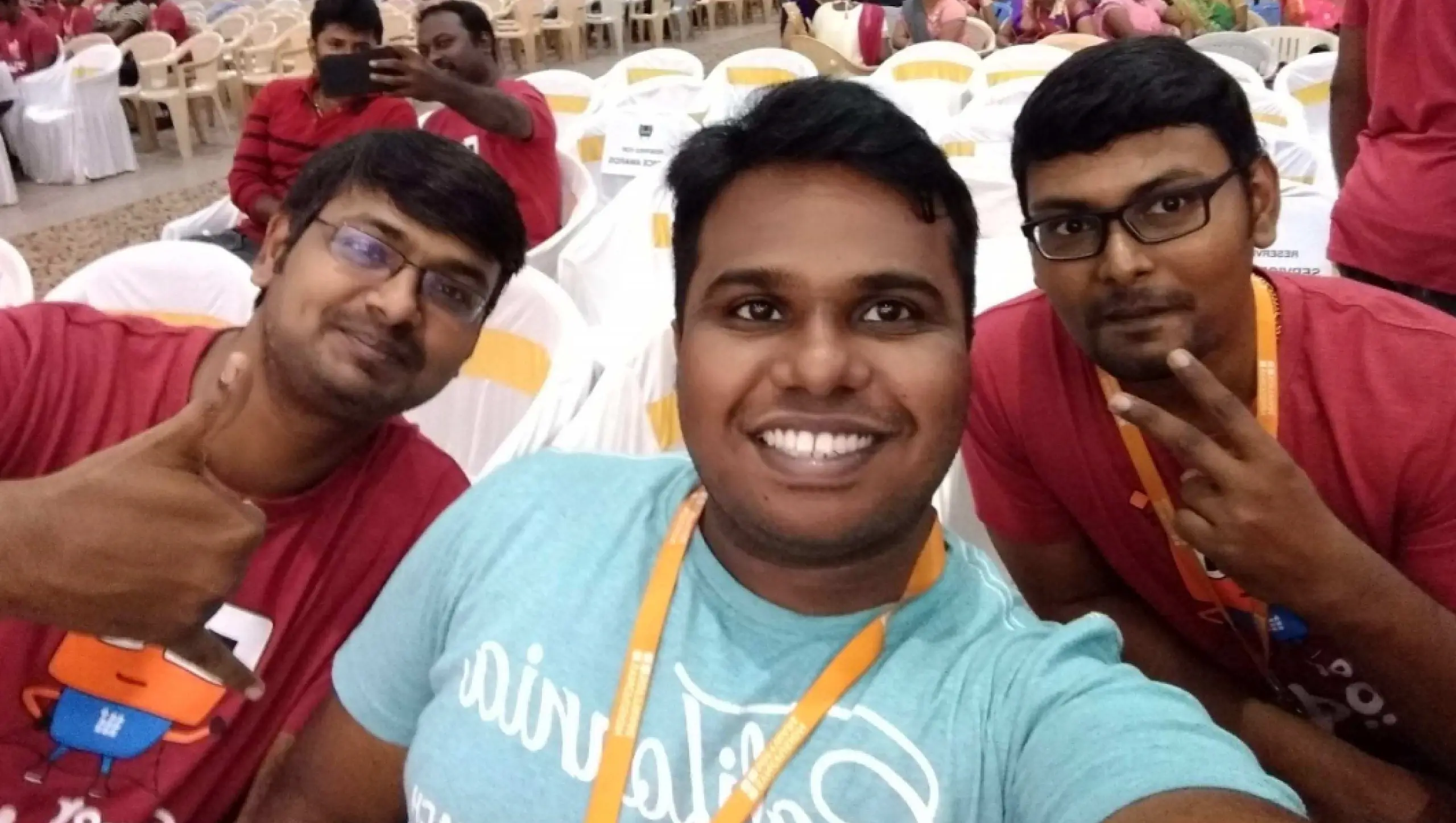 Hari Venkatesh Easwaramoorthy Friends Selfie