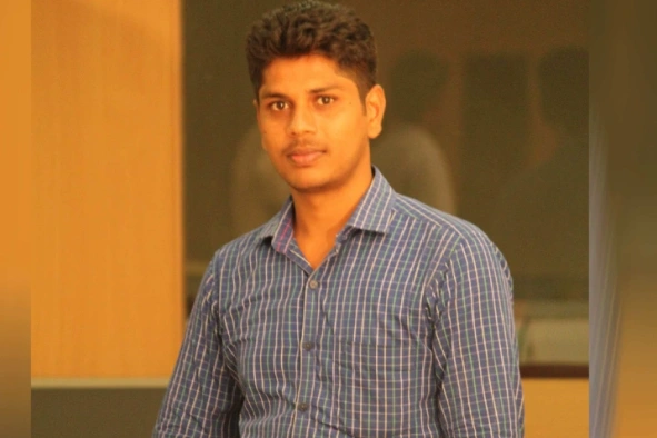 Jayaprakash Baskar facing on camera