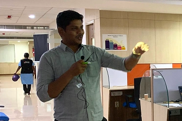Jayaprakash Baskar taking session