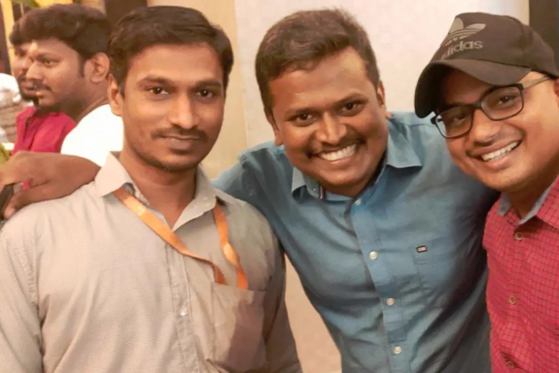Jebaraj Manickam With friends