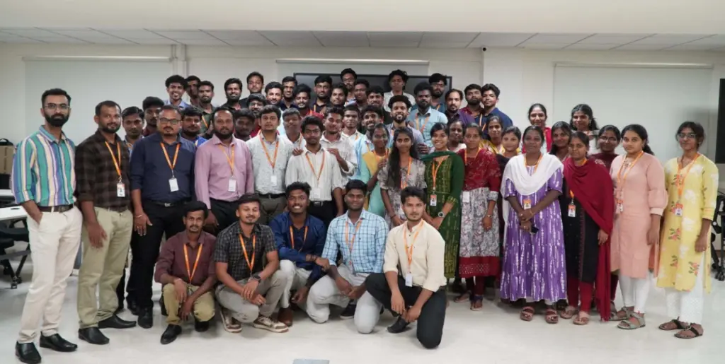 Jegan Raj with overall team