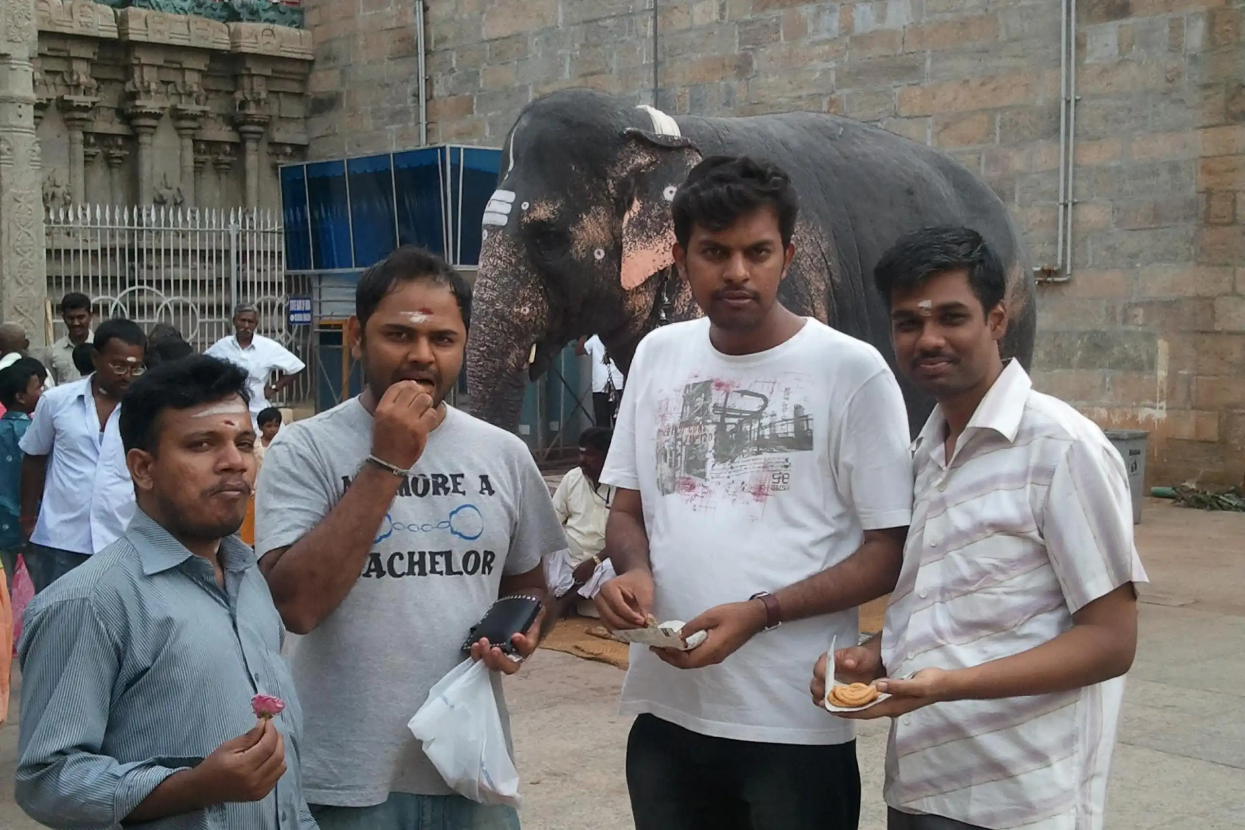 Jegan Ravichandran with Colleagues at Event