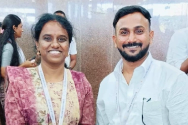 Jeyasri Murugan with Nijamudeen