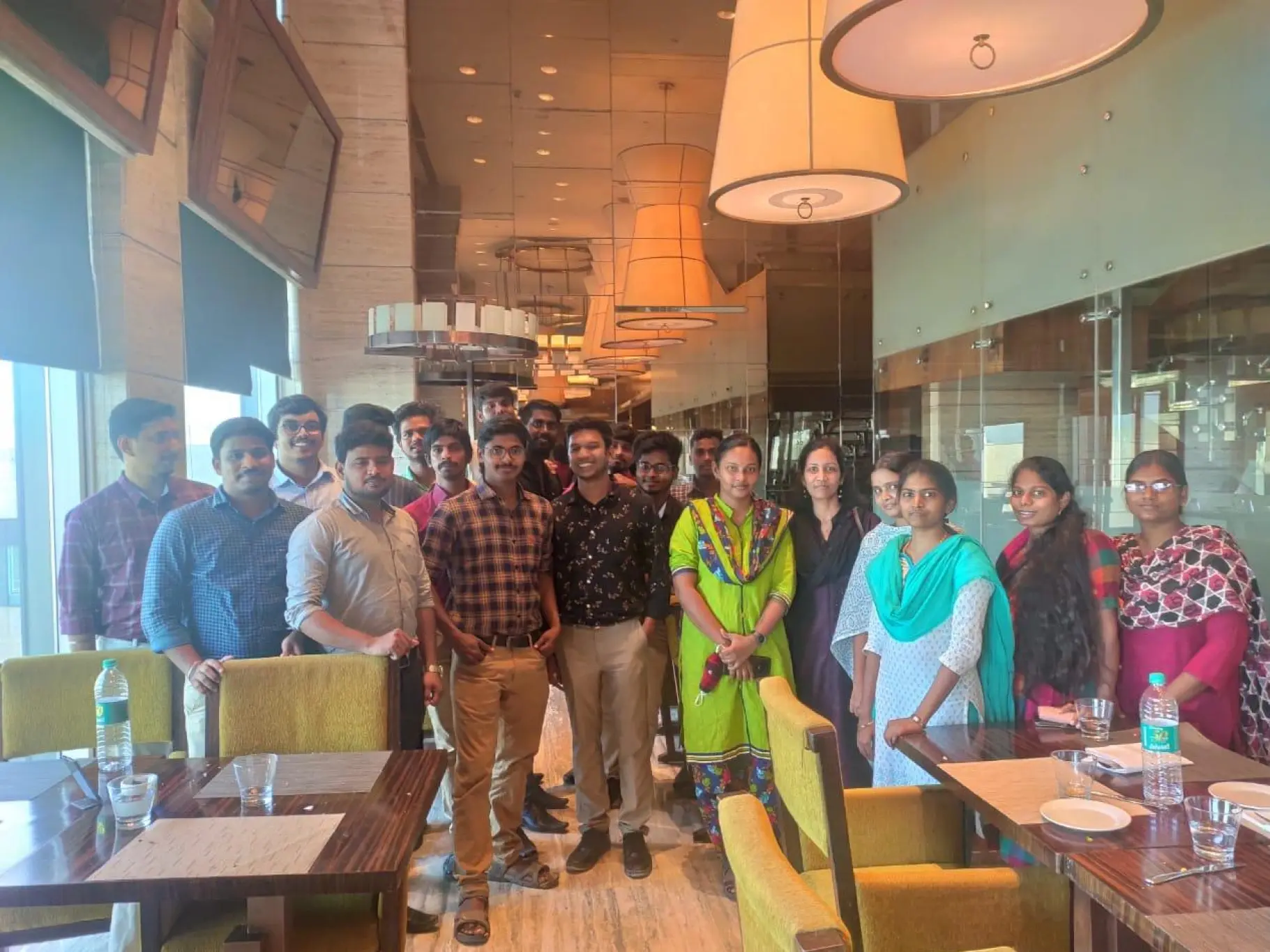 Johnsy Jeya Sophia Joseph Raj Team Lunch