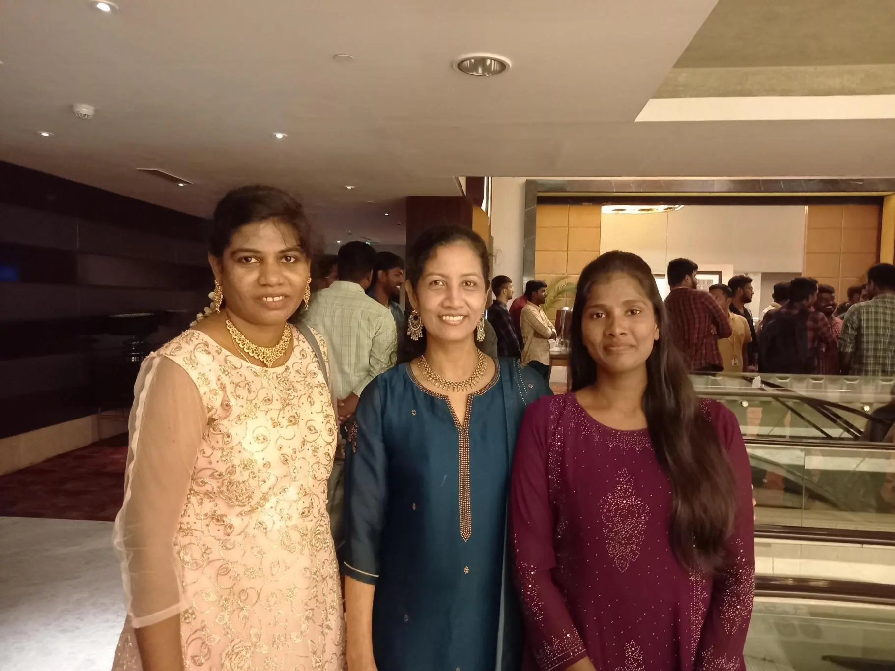 Johnsy Jeya Sophia Joseph Raj with Colleagues