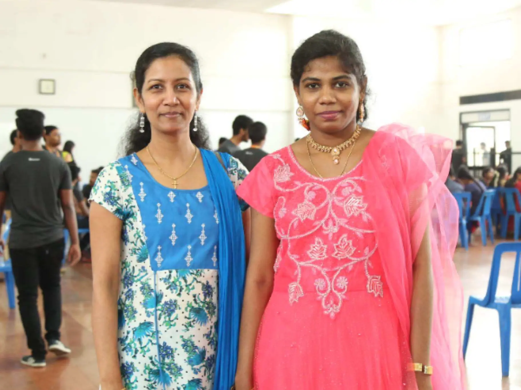Johnsy Jeya Sophia Joseph Raj with Friend