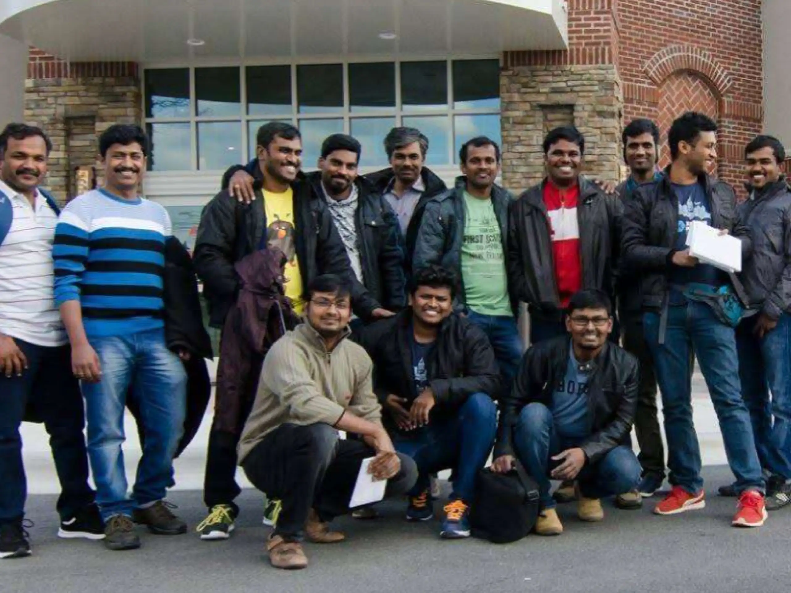 Karikalan with overall team mates in US