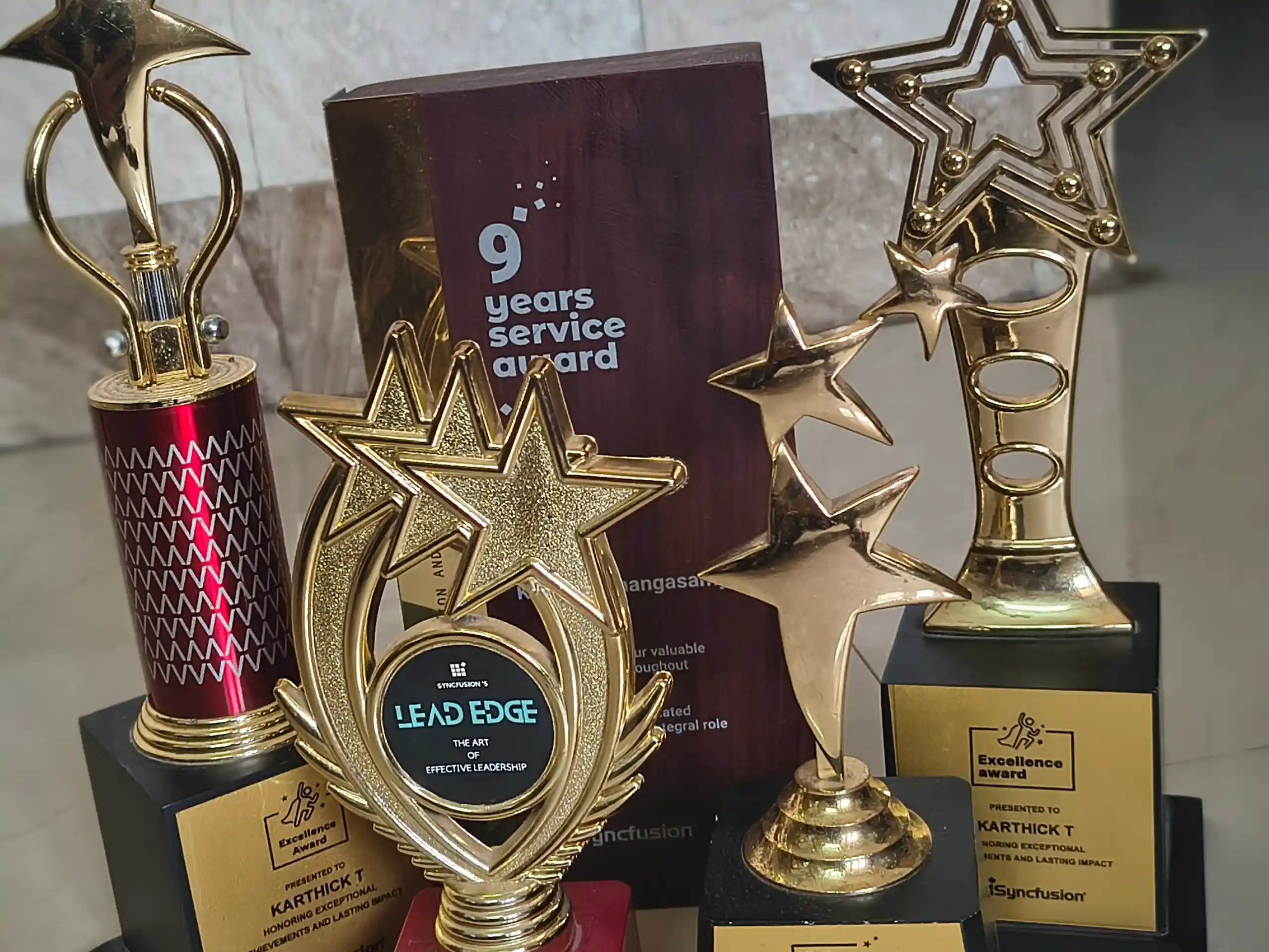 Karthick Thangasamy Career Achievements