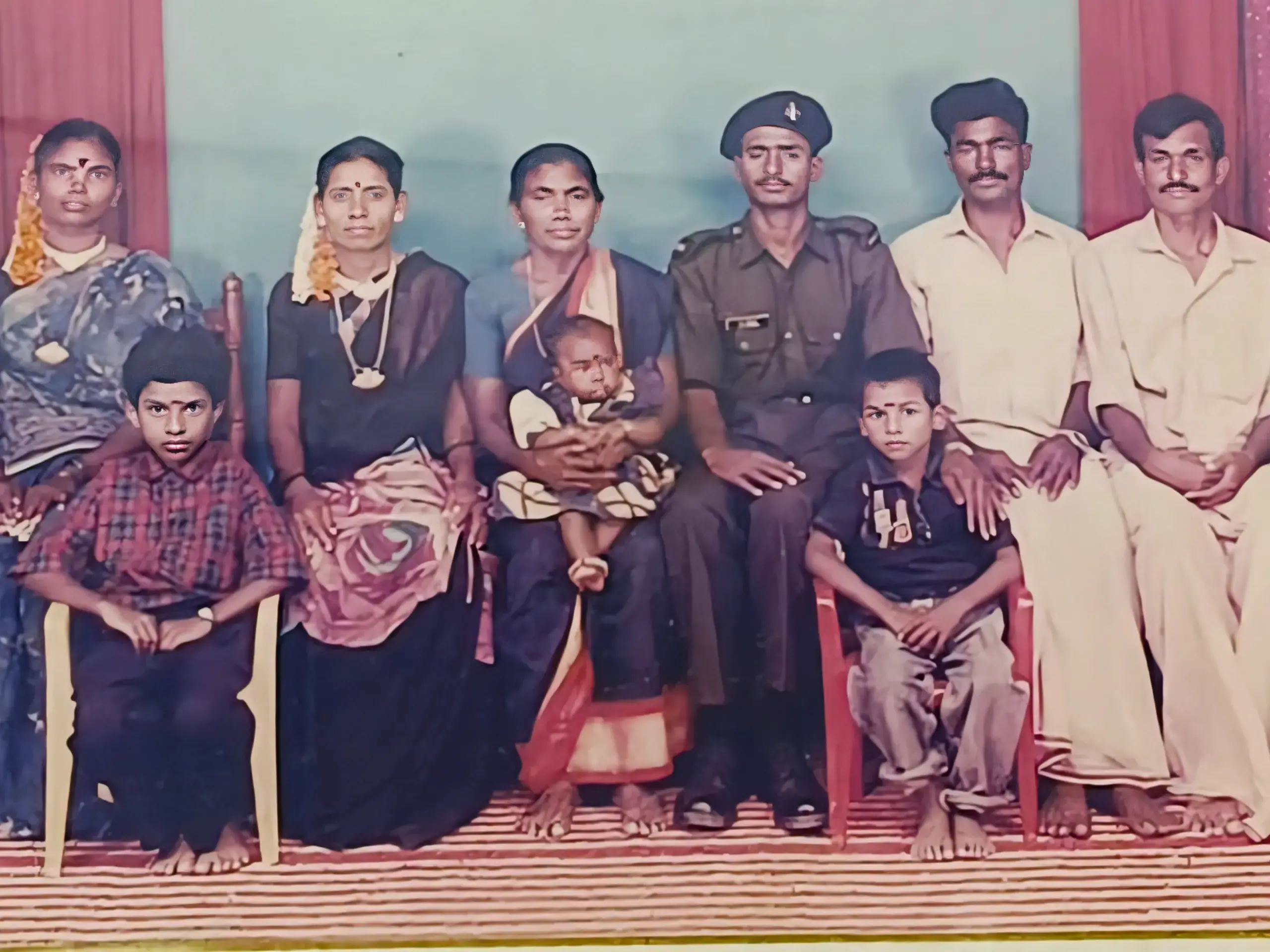 Karthick Thangasamy Childhood Photo
