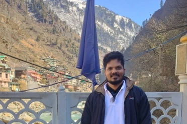 Karthik Anandan with nature